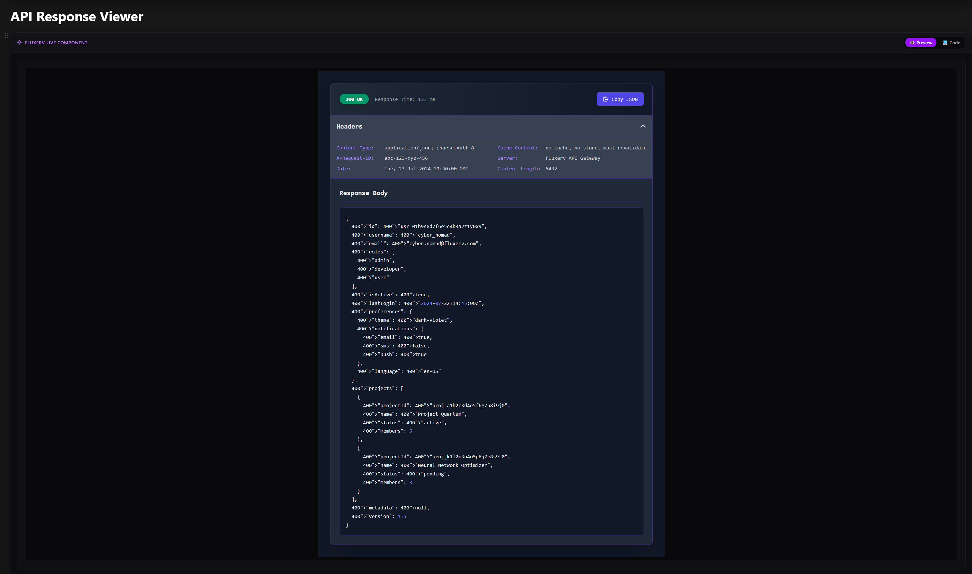 API Viewer
